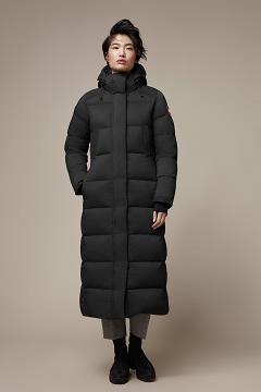 Chamarras Canada Goose Mujer México - Alliston Abrigos Negros EJ9638451
